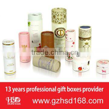 Costum Made Colorful Tube Packaging Large Fancy Gift Paper Round Box for Christmas Gift Bithday Gift Packaging photo-6