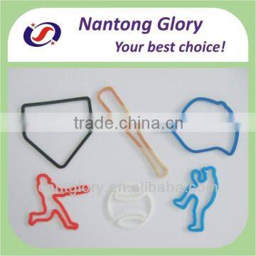 custom silicone rubber bands for baseball