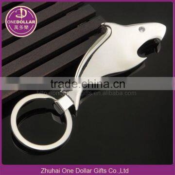 Cool Metal the Shark Model Bottle Opener Key Chain