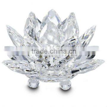 3D laser crystal candle holder