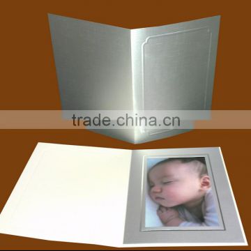 creative paper photo frame business card