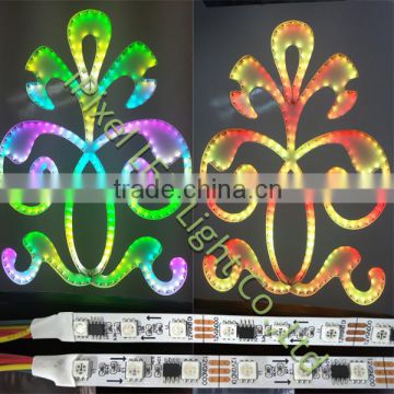 60 leds ws2811 high bright DC12v led strip