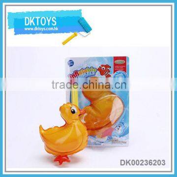 Inflatable Wind up Yellow Duck With Inflatable Tube photo-1