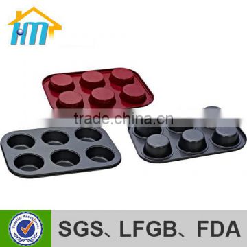 6 cup cake mould