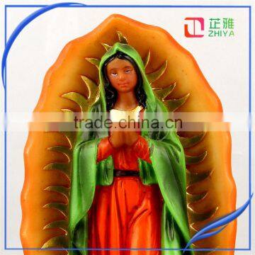 Resin Virgen Mary Statue-our Lady of Guadalupe photo-2