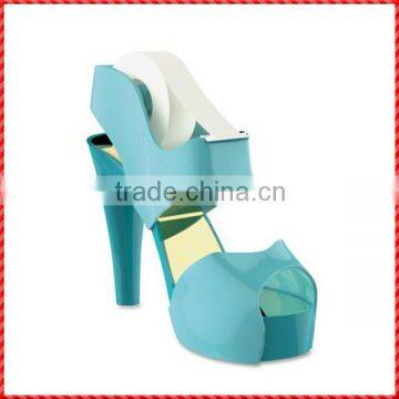 Fashion resin blue handmade shoe Hign Heel Tape Dispensers