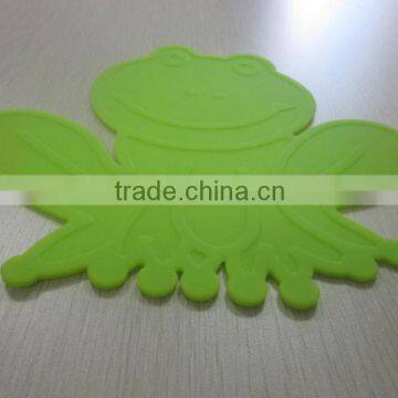 2015 New Design Eco Friendly Food Grade Frog Shaped Silicone Trivet,silicone Placemat photo-2