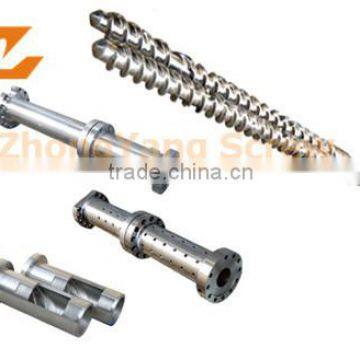 rubber screw barrel extruder screw cylinder bimetallic screw barrel for plastic rubber machinery