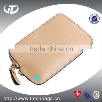 Cute leather coin case / wholesale pu leather coin purse with zipper