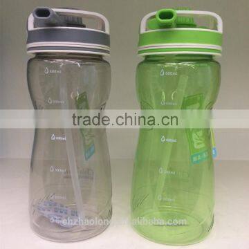 Best Selling New High Quality Plastic Drinking Water Bottle Sport Bottle With Straw photo-5