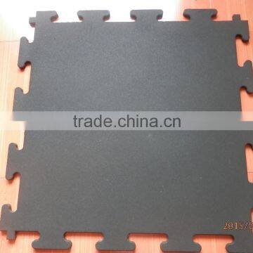 Gym Rubber Floor Interlock Mat 1000*1000*20mm