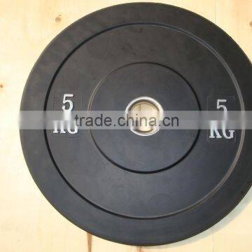 Solid Virgin Rubber Bumper Plates For Crossfit Training