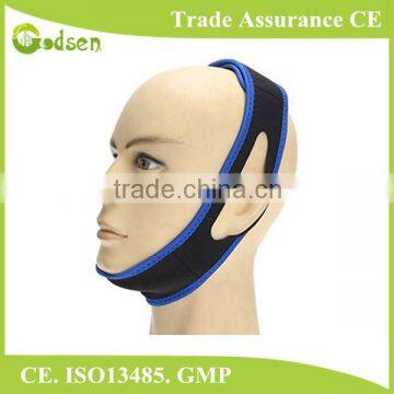 Neoprene Anti Snore Jaw Support Belt Stop Snoring Sleep Apnea Chin Support Strap