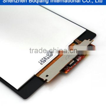 black & white mobile phone screen for sony z1 display,z 1 for sony screen assembly