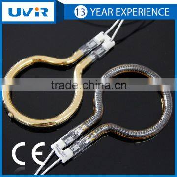 UVIR Ring gold reflector shortwave IR heating lamp