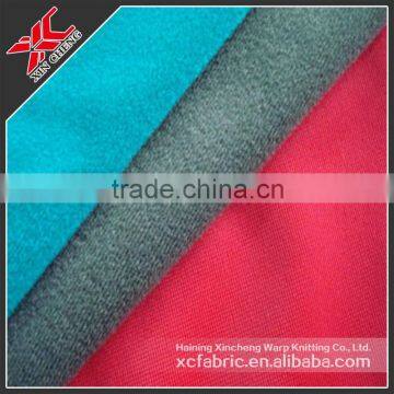 100% polyester warp knitting mercerized fabric