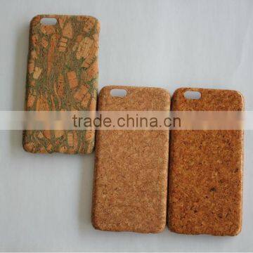 New Fashion Wood Style Cork Leather Case for IPhone 6