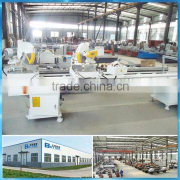 Plastic Door Windows Fabrication Double Head Cutting Saw