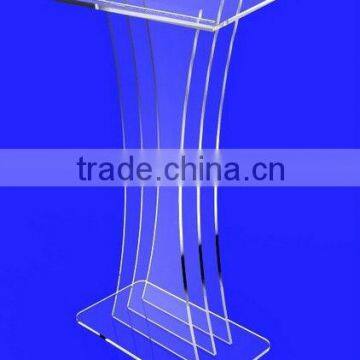 Acrylic Podium/Lectern/Pulpit/Plexiglass/Lucite/clear(LE-G015)
