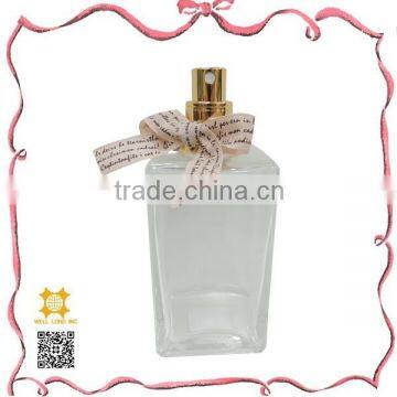 Love story bride gift eau de parfum glass customized bottle