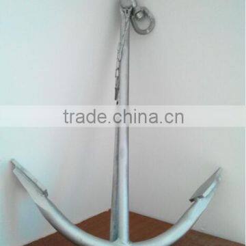 Hot Dip Galvanized Two Fluke Stock anchor For Sale