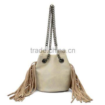Iterm No.: S2505 Handy Classic n Punk Shoulder Bag/ Tassels Handbag photo-3