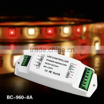 BC-960-8A dc5v-24v 8A/CH 3ch RGB led amplifier