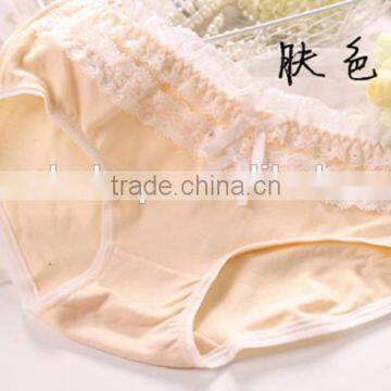 manufacturers wholesale selling double bow net yarn lace cotton cotton underwear,panty women's sexy lovely cake layer