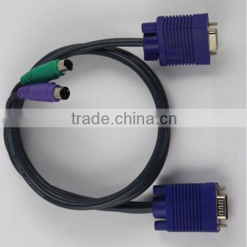 VGA cable male to female for computer HDTV VGA cable