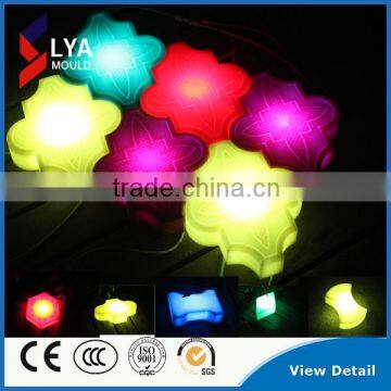 High Quality Colors LED Dancing Floor Light Multi-Shape Floor Tiles