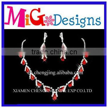 popular necklace earring sets sexy wedding jewelry