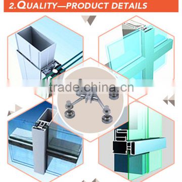 Aluminum Alloy design and engineering - Glass structural glass Curtain Wall