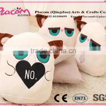 Sales Promotion Plush toys,Hot Selling Cartoon Cat Pillow