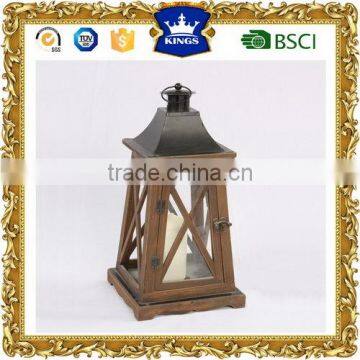 Competitive price wooden candle lanterns