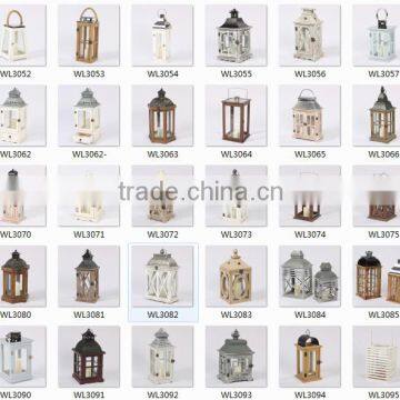 Antique Finishing Wooden Lanterns New Design Indoor photo-4