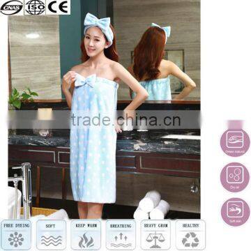 lady blue wholesale heated bathrobe