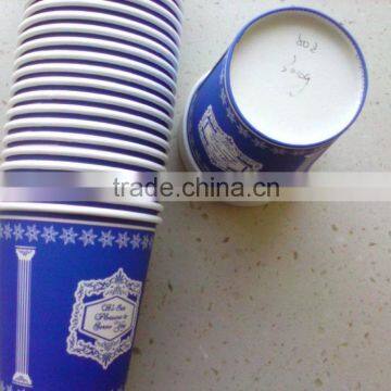 single wall big size disposable paper cups for coffee or tea