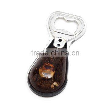 Promotional Eco-Friendly Feature and zinc alloy /acrylic material bottle openers beer bottle opener