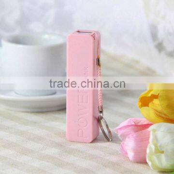 Long Time Stand by Pink Perfume 2600mah External Portable Power Bank External Battery photo-3