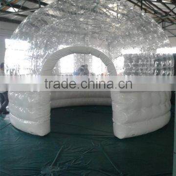 Hola transparent inflatable dome tent for sale