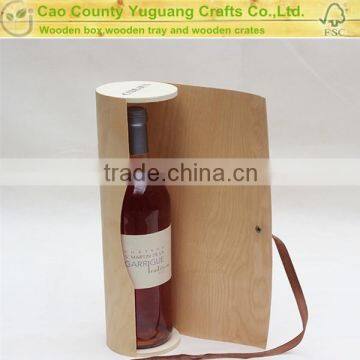 Custom new product packaging wooden wine box