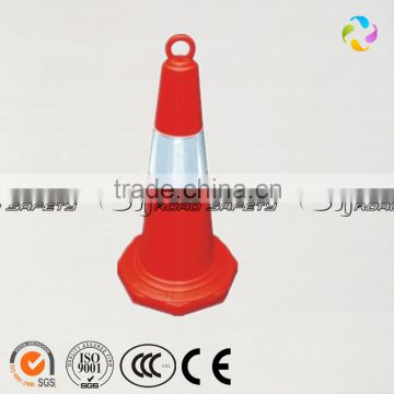 warning colored construction safety plastic traffic cone