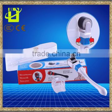 changeable heads 600 needles micro needle therapy derma roller 360 degree roating skin derma roller for face and body treatment