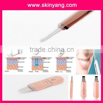 Skinyang new Deep Cleaning Wrinkles Facial Massager and Ion Skin Care Machine/Ultrasonic Beauty Instrument with CE and ROHS