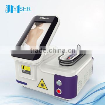 Portable vascular removal 980nm laser diode with pain free