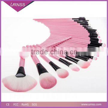 32pcs Pink Synthetic Makeup Brushes Set photo-5