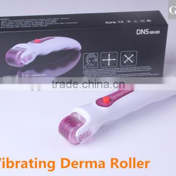 2016 high quality titanium 540 vibrating led derma roller