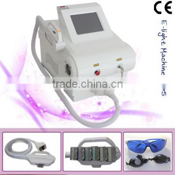 Multifunctional ipl E-light dark spots removal/hair removal machine