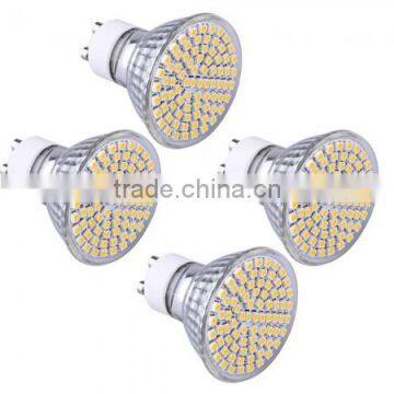 CroLED 4 GU10 Warm White 80 SMD LED Spot Lamp Bulb 230V 4W