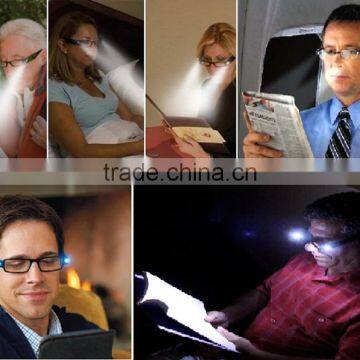 Kawachi Multi Strength LED Reading Glasses Eyeglass Spectacle Diopter Magnifier Light UP photo-3